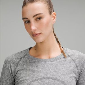 Lululemon swiftly tech longsleeve gray